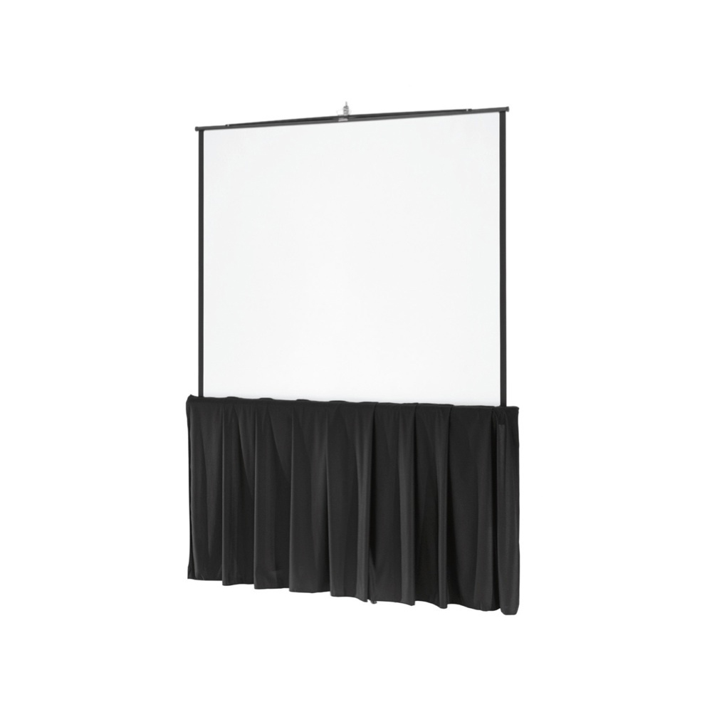 8' Tripod Projection Screen with skirt